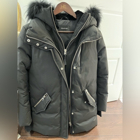 Mackage MARLA black coat - Picture 2 of 7